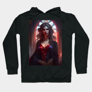 Beautiful Vampire Lady Hoodie